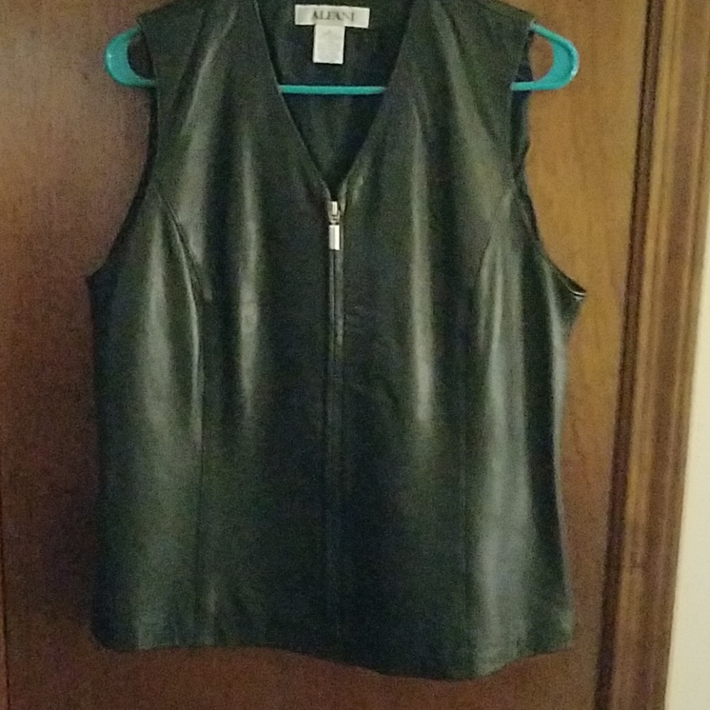 Soft Leather Vest